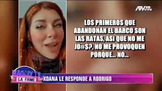 Xoana González enfurece contra Rodrigo Valle por hablar de su boda y sugerirle ser fiel [upl. by Ymmak]