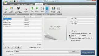 How to convert audio books to M4B for iPodiPhone using AVS Audio Converter [upl. by Clementas]