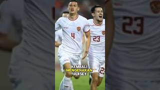 TIMNAS INDONESIA PAKAI JERSEY AWAY shortvideo shorts viralvideo viralshorts timnasindonesia [upl. by Ydnir835]