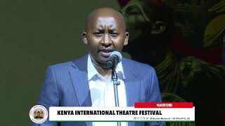 Kenya International Theatre Festival Nairobi [upl. by Llabmik980]