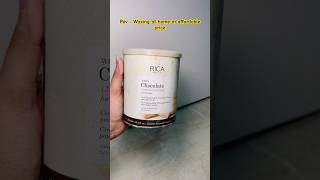 Rica wax at home🫶 waxing waxathome [upl. by Claudius]