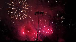 ABSOLUTELY INSANE Fireworks Display in Serpico Field Melrose Park IL [upl. by Rind849]