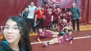 Handball infantil masc LanÃºs  Juventud Unida [upl. by Prunella900]