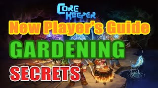 Core Keeper  How to Setup a Power Leveling Gardening Farm  New Players Guide  Lets Play part8 [upl. by Desdamonna]