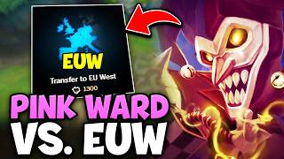 PINK WARD SHACO EUW CLIMB TO CHALLENGER BEGINS DAY 1 GAME 1 [upl. by Alaunnoif]