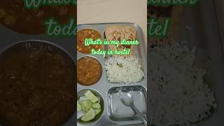 Whats in my dinner Today hostel mess food hostallife esicmedicalcollege viralvideo [upl. by Annahsohs]