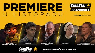 HRV CineStar Premiere u listopadu 2024 [upl. by Aneeuq]