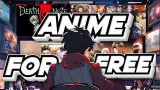 Top 3 BEST Websites To Watch Anime For Completely FREE 2024 [upl. by Atalante]