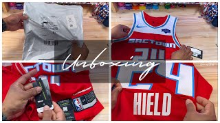 Sacramento Kings Buddy Hield NBA Authentic Jersey DriFit ADV ￼Sactown [upl. by Airetnohs708]