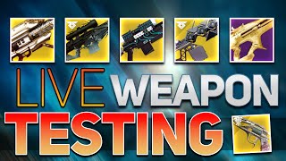 Is Gjallarhorn Damage METAH Live Weapon Testing  Destiny 2 30th Anniversary [upl. by Arquit650]