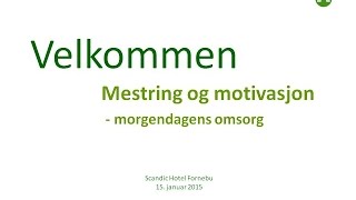 Aldring mestring og motivasjon [upl. by Nhabois997]