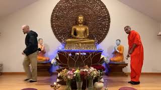 Free Meditation Indiana Buddhist Temple Mindfulness Loving Kindness Meditation Bhante Devananda [upl. by Llerruj]