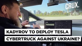 Putins Ally Ramzan Kadyrov quotIn Lovequot With Tesla Cybertruck Chechen Leader Has Invite For Elon Musk [upl. by Sunny]