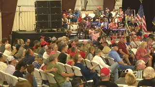 Republican Vice Presidential nominee JD Vance wrapped up rally in Tucson [upl. by Graaf559]