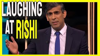 Just the public LAUGHING at Rishi Sunak [upl. by Noed]