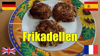 🍔 FRIKADELLEN Receta de albóndigas alemanas [upl. by Henrique]