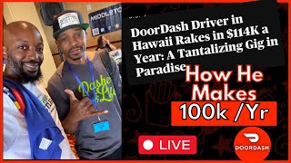 100k in Pay Doordash Driver Gives His Best Tips [upl. by Oicirbaf]