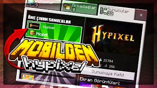 HYPİXEL MCPE SERVER E NASIL GİRİLİR İOS ANDROİD W10  JAVA HYPİXEL   minecraft pe hypixel server [upl. by Ynatterb601]