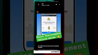 Major Achievement of Day unlock Guide  Major New Update About Letter Achievements unlock [upl. by Hallvard319]