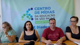 CMSP DIRETORIA DE ENSINO DIADEMA LIVE SARESP 24102024 1530 [upl. by Alrep]