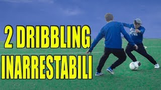 impara 2 DRIBBLING INARRESTABILI  tutorial calcio footwork Italia [upl. by Rednas]