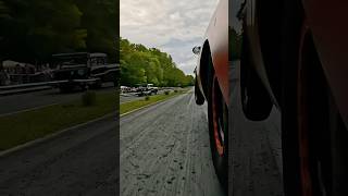 War in the Woods Big Tire Nitrous Opel wheels up against the Dragon Slayer noprepracing nitrous [upl. by Ahsakal]