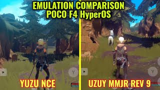 Decay of Logos Emulation Comparison Uzuy MMJR REV9 vs Yuzu NCE  POCO F4 [upl. by Unam705]