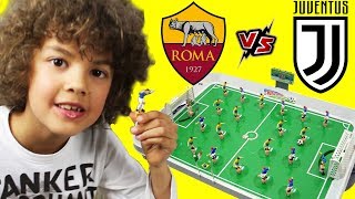 SFIDA CALCIO A MOLLA Roma vs Juventus [upl. by Bruns]