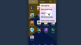 How to hide amp unhide apps in Android smartphone [upl. by Terhune]