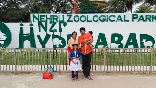 Nehru Zoological park Famous place in Hyderabadనెహ్రు జులాజికల్ పార్క్ Anjali kitchen AN [upl. by Connell]