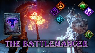 The quotBattlemancerquot build vs Saarath Gurd Harofsen and the Ravager Dragon Age Inquisition [upl. by Ayatal]