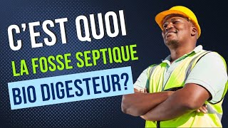 Protegez votre environnement optez pour la fosse septique bio digesteur [upl. by Dyrraj]