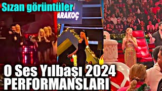 O SES TÜRKİYE YILBAŞI 2024 Konukların performanslarından görüntüler [upl. by Lerrehs]