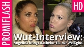 WutInterview Angelina bringt BachelorEla zur Weißglut [upl. by Andie]