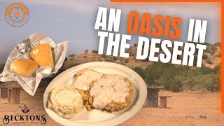 An OASIS in the Desert Becktons Chophouse and Tavern [upl. by Htebyram866]