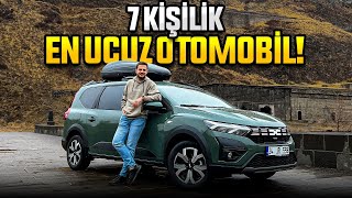 7 kişilik en ucuz otomobil Yeni Dacia Jogger test sürüşü [upl. by Aldous148]