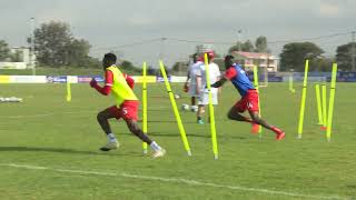 Kenyas Harambee Stars training [upl. by Najram402]