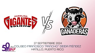 Gigantes de Carolina vs Ganaderas de Hatillo [upl. by Ande]