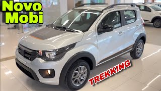 PREÇO DE UM FIAT MOBI TREKKING 2024  2025 ESSE É O MODELO MAIS CARO VEJA [upl. by Enamrahs]