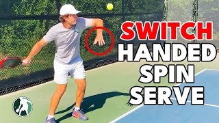 This Spin Serve will CHANGE Your Game  The Pickleball Clinic [upl. by Adieno]