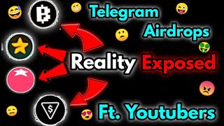 Reality Exposed 😠 Telegram x Blum Memefi Major Tomarket Yescoin Not pixel WCoin Tapswap [upl. by Vasos]