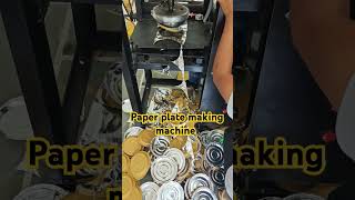 Paper plate making machine machine pattalmachinejaipur paperplatemakingmachine [upl. by Croom]