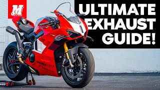 Ultimate Exhaust Guide for the Ducati Panigale V4 amp Streetfighter V4 [upl. by Carrol464]