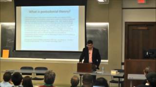 Modern Critical Theory Lecture Series  Eric Calderwood on Postcolonial Theory [upl. by Notgnilliw]