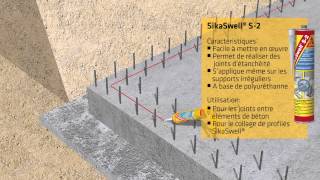 Gamme SikaSwell  mastics détanchéite hydroexpansifs [upl. by Yim]