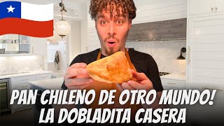 un pan CHILENO de otro MUNDO realmente DELICIOSO y muy fácil de prepara en casa DOBLADITAS caseras [upl. by Elmore792]