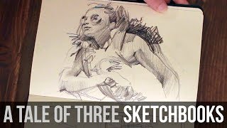 Quick Sketchbook Tour  Chat [upl. by Eecyal647]