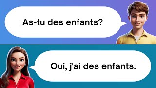 French Lessons for Beginners  Dialogues Simples en Français pour Débutants [upl. by Obelia]