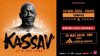 ZOUK KASSAV KASSAV 19 MAI 2024 ADIDAS ARENA DERNIÈRES PLACES [upl. by Airbmak754]