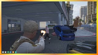 Quangle Gets Robbed By Manor Ste  NoPixel 40 GTA RP [upl. by Khai]